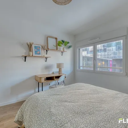 Spacious And Bright T2 Near The Seine & Metro 14 Apartmán